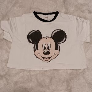 Mickey mouse crop top